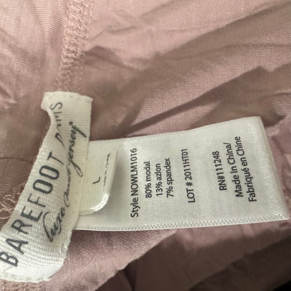 Barefoot Dreams Elastic Waist Drawstring Lounge PJ Pant Size L NWOT - Picture 9 of 9